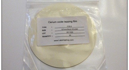 Cerium Oxide Lapping Film 氧化铈研磨片