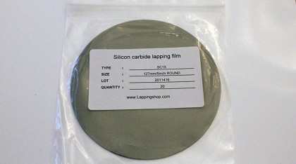 碳化硅研磨片 SC film silicon carbide polishing film